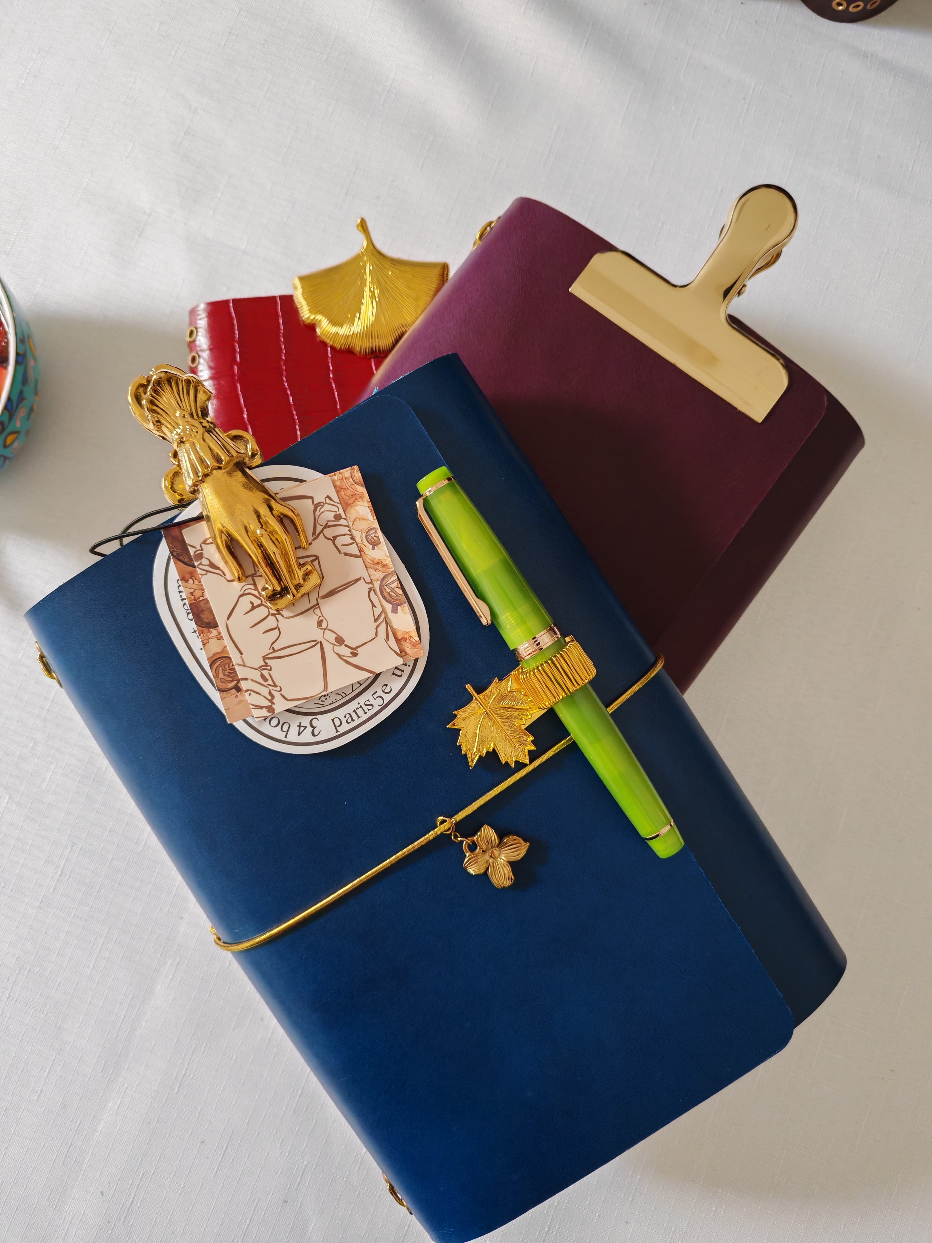 Leather journals,