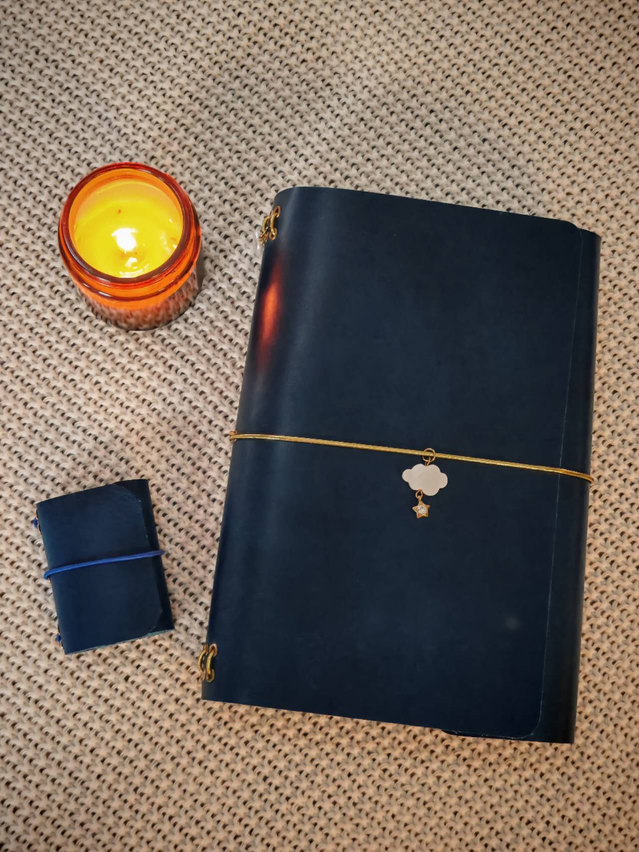 Nano - mini leather journal cover