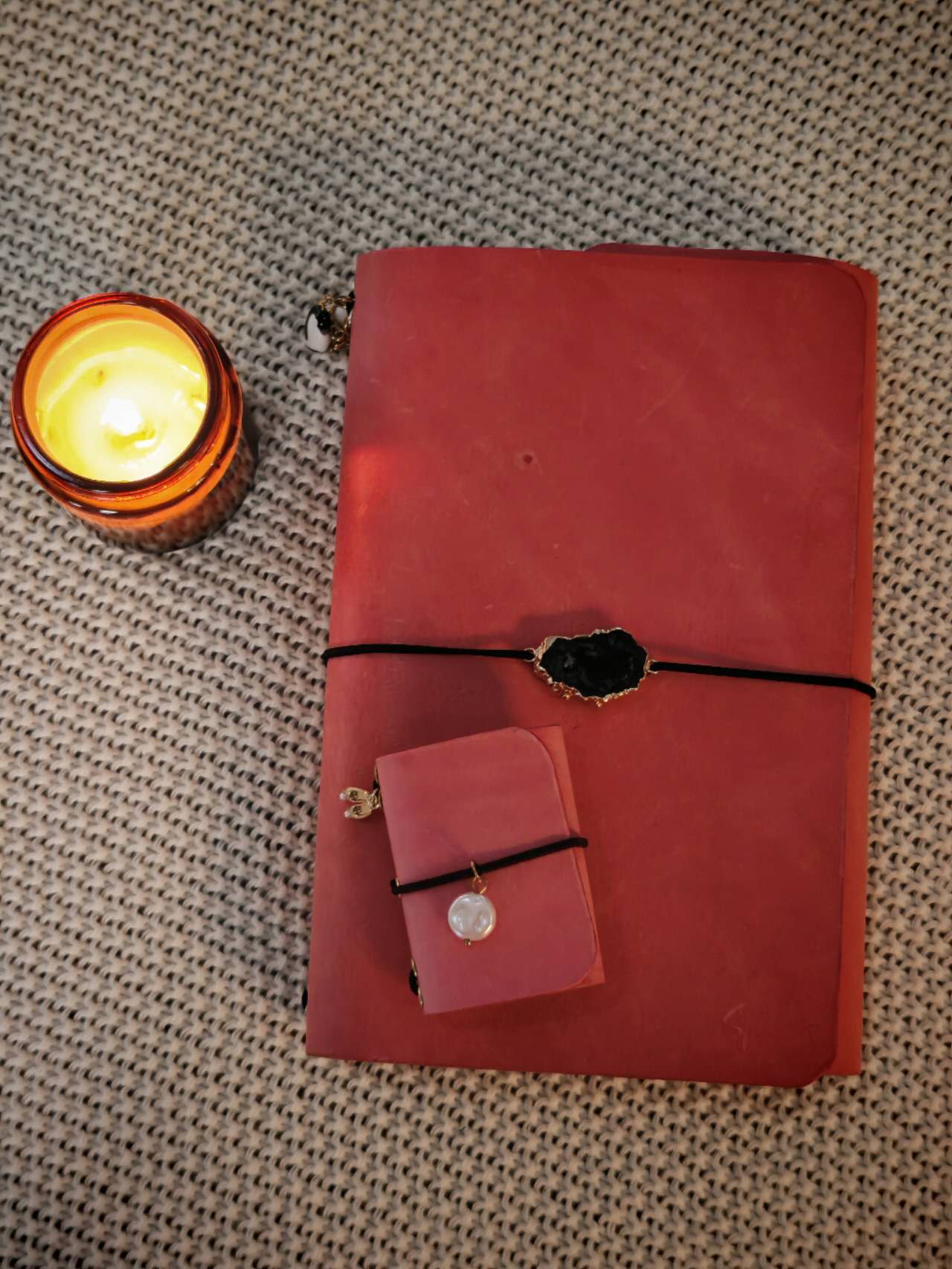 Nano - mini leather journal cover