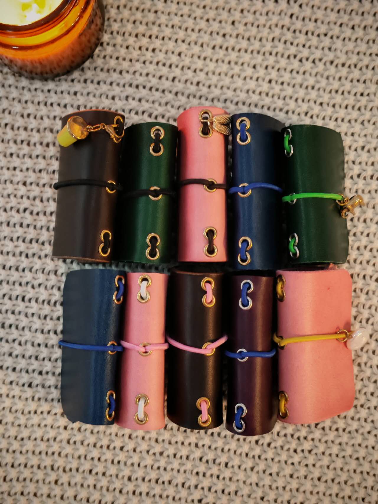 Nano - mini leather journal cover
