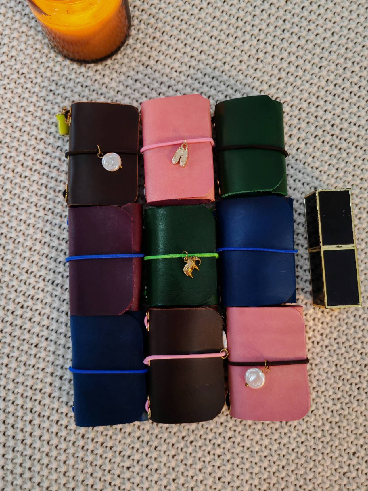 Nano - mini leather journal cover