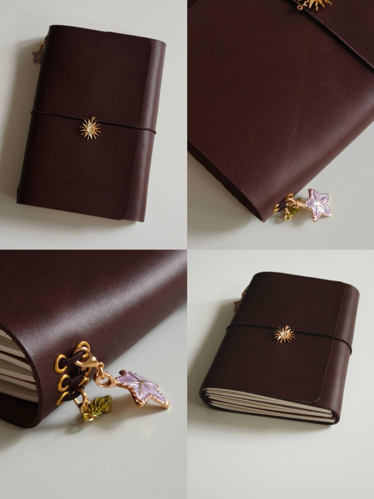 A5 Italian Leather Journal Cover