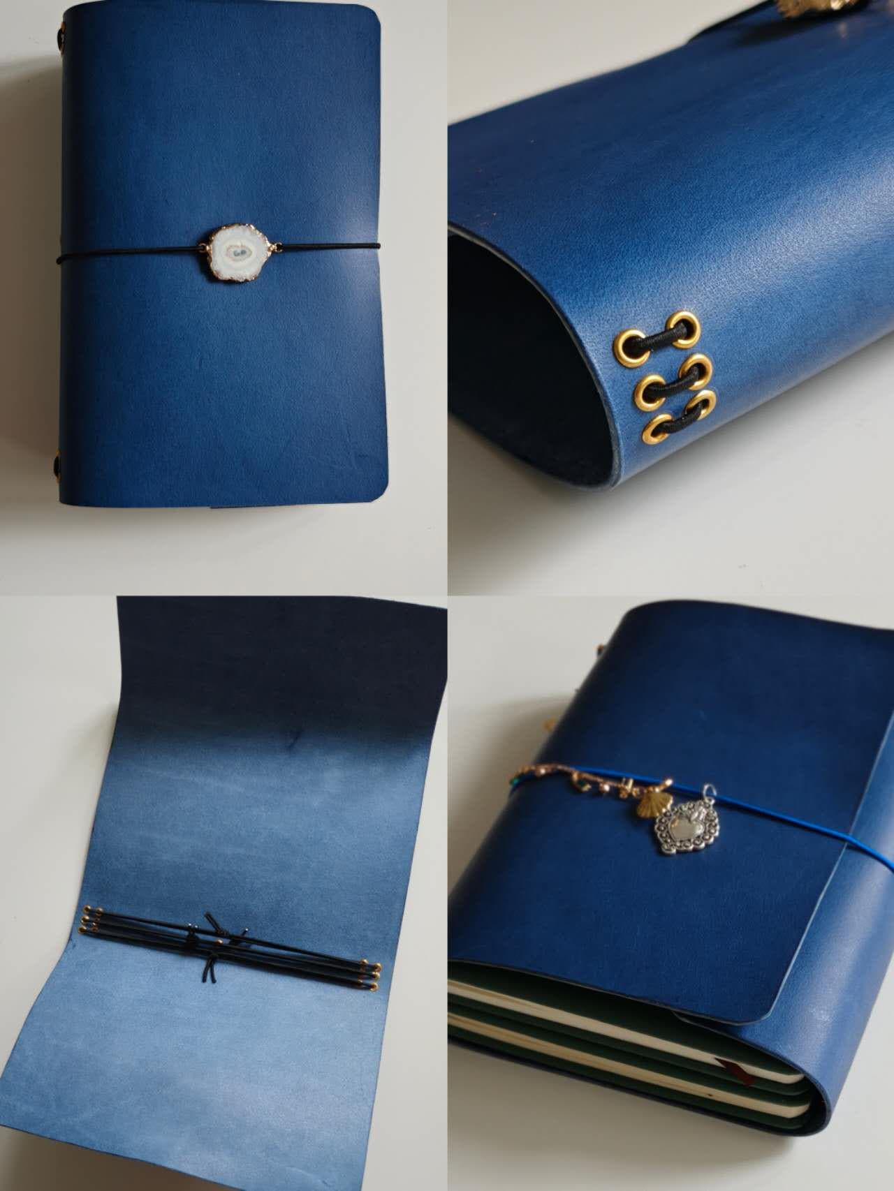 A5 Italian Leather Journal Cover