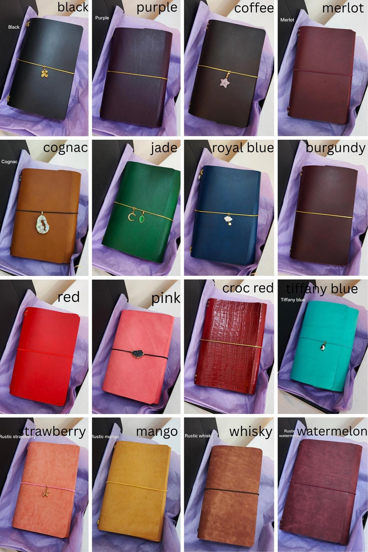 A5 Italian Leather Journal Cover