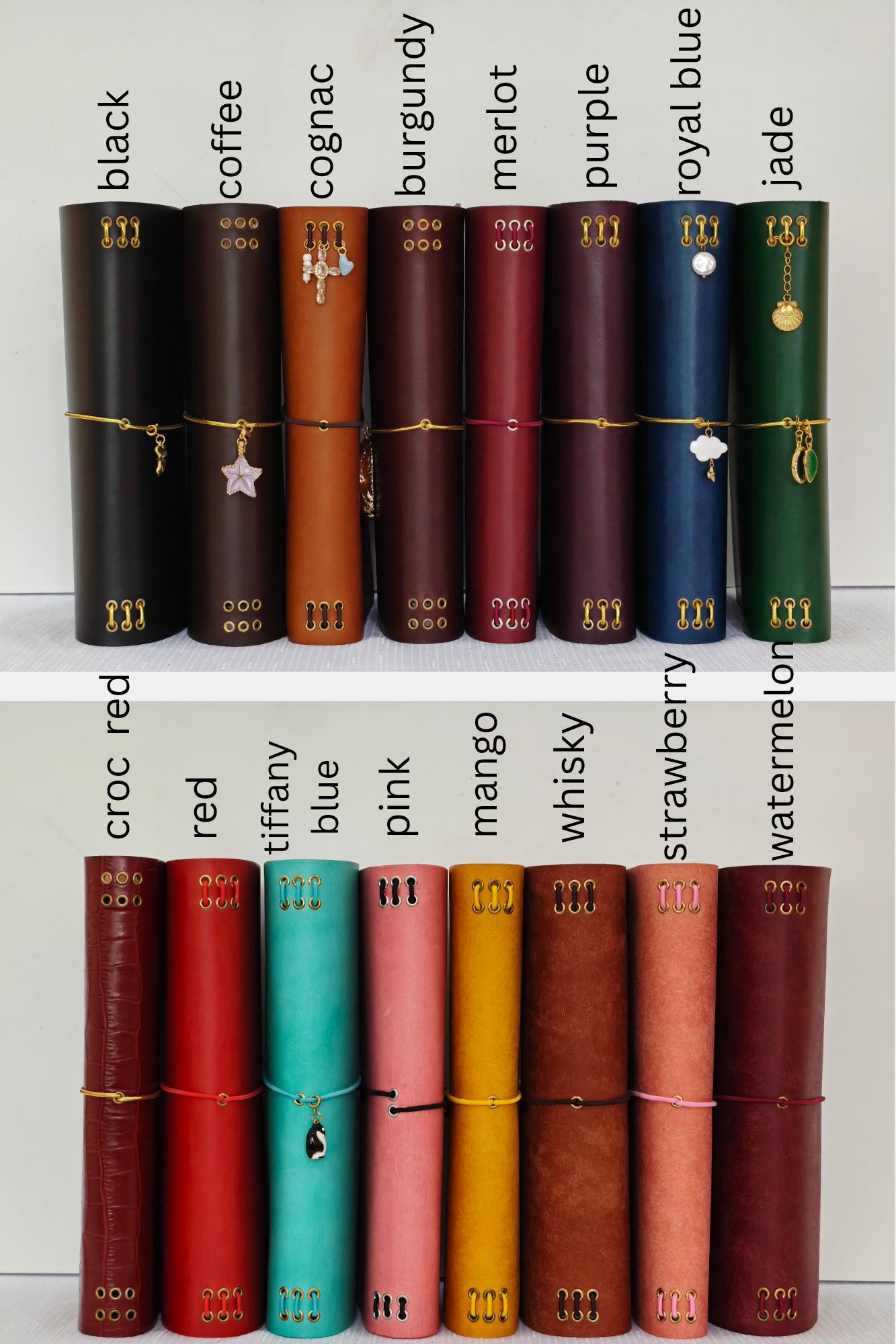 A5 Italian Leather Journal Cover