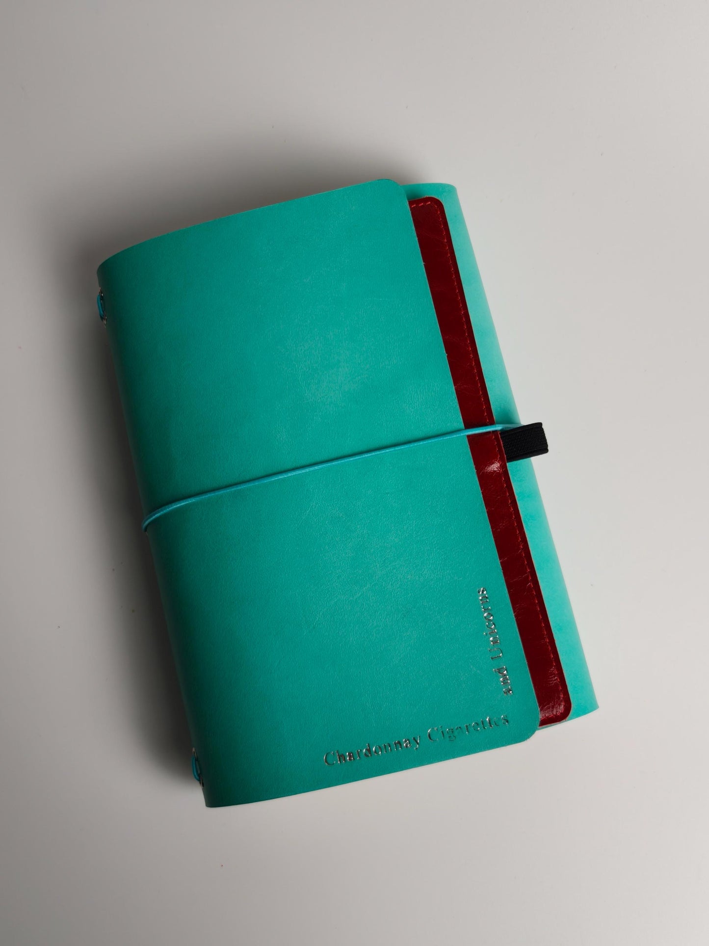 Leather Portfolio for A5 Journal Cover | Leather Organizer Folder with Zipper Pocket | A5 Notebook Holder | Kindle & Passport Organizer